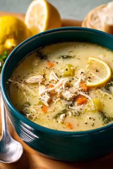 Greek Lemon Chicken Soup