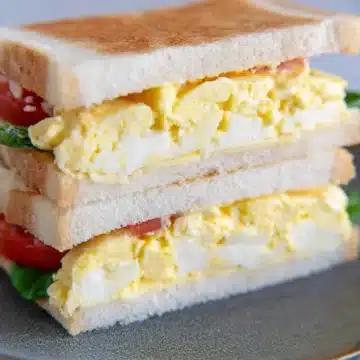 Japanese Egg Sandwich Recipe (Tamago Sando)