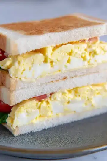 Japanese Egg Sandwich Recipe (Tamago Sando)