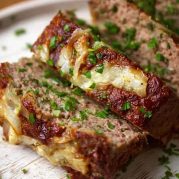 Recipe: French Onion Meatloaf