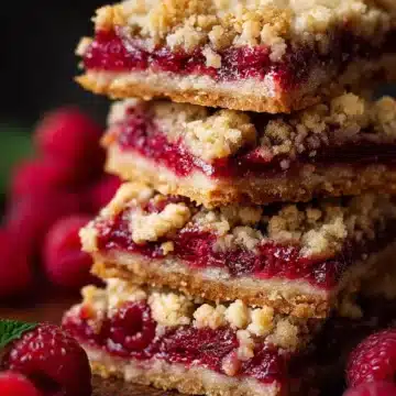 Raspberry Crumb Bars