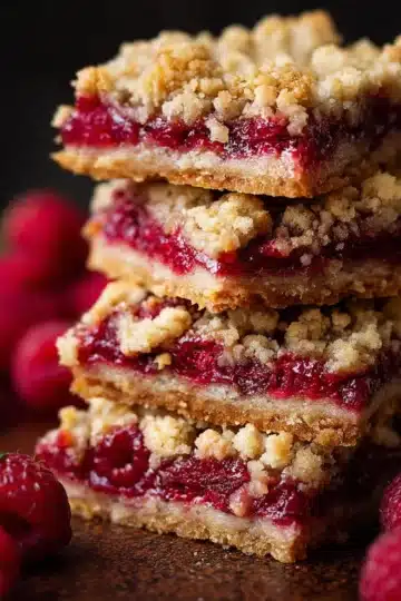 Raspberry Crumb Bars