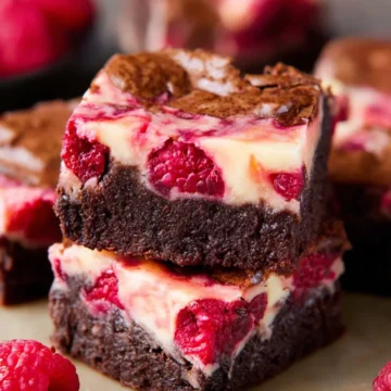 Raspberry Cheesecake Brownies
