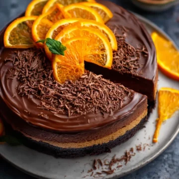 Chocolate Orange Cheesecake