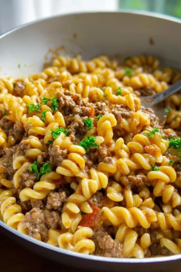 Homemade Hamburger Helper
