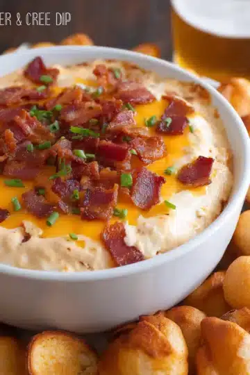 Beer Bacon and Cheese Dip Recipe