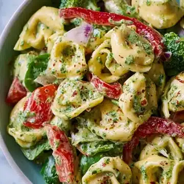 Pesto Tortellini Salad