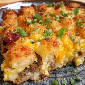Tater Tot Breakfast Casserole