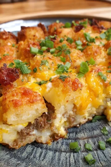 Tater Tot Breakfast Casserole