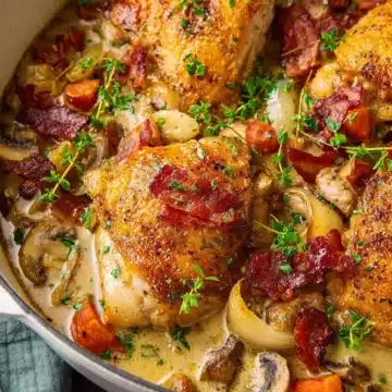 Coq au Vin Blanc