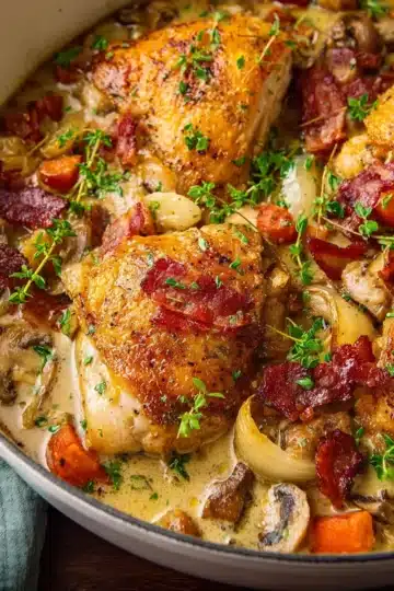 Coq au Vin Blanc