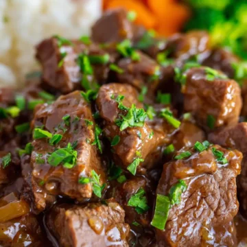 Crock Pot Beef Tips and Gravy