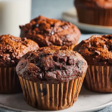 Chocolate Banana Muffins