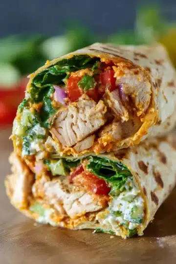 BBQ Grilled Chicken Wrap