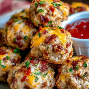 Rotel Cream Cheese Sausage Balls