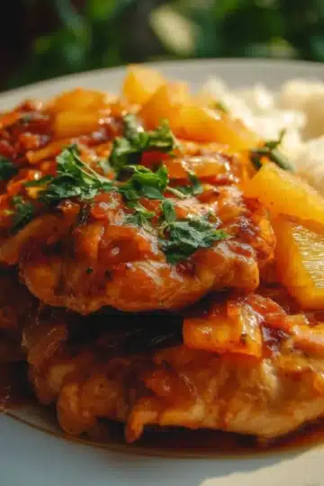 Hawaiian Pineapple Chicken