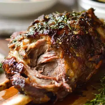 Slow Roast Leg of Lamb