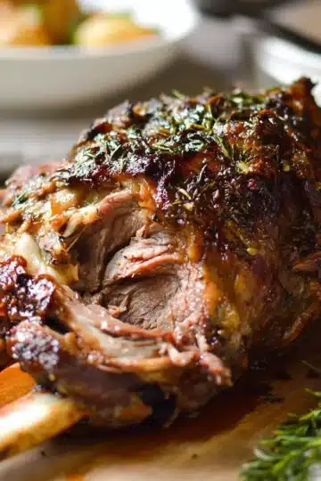 Slow Roast Leg of Lamb