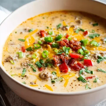 Cheeseburger Soup