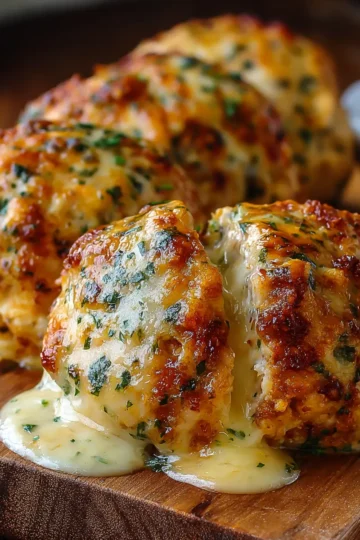 Cheesy Ranch Chicken Bombs