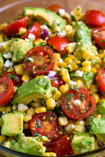 Summer Avocado Corn Salad