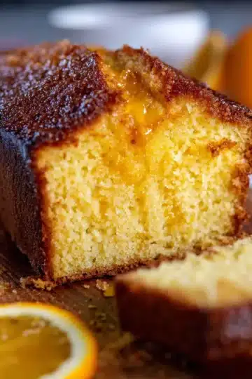 Orange loaf cake