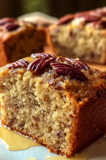 Honey Butter Sweet Alabama Pecan Bread