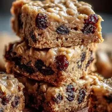 Oatmeal Raisin Cookie Bars
