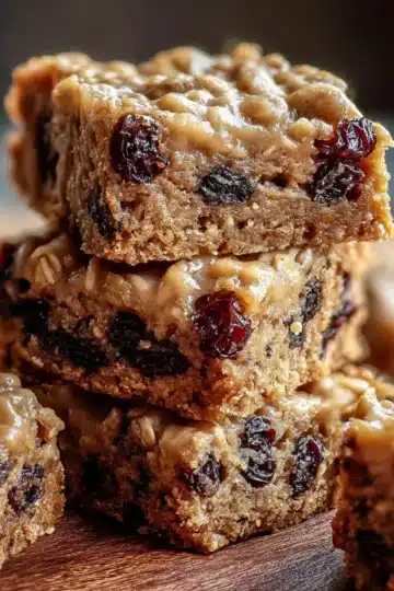 Oatmeal Raisin Cookie Bars