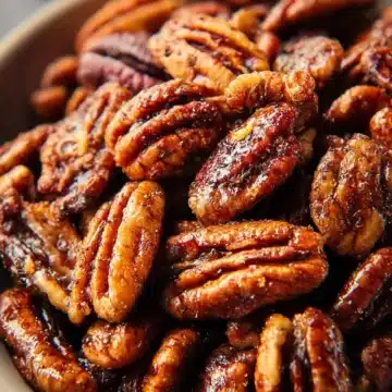 Keto Sweet and Spicy Pecans