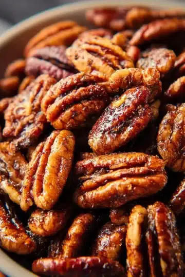 Keto Sweet and Spicy Pecans