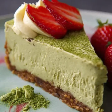 Green Tea Cheesecake