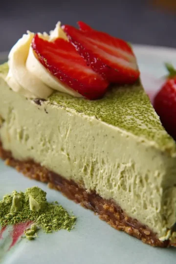 Green Tea Cheesecake