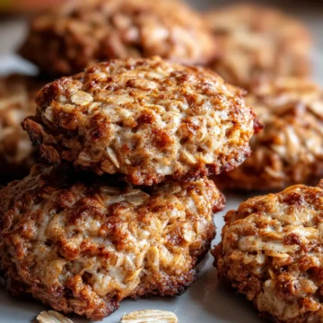 Apple Cinnamon Cottage Cheese Breakfast Cookies