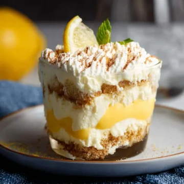Lemon Tiramisu