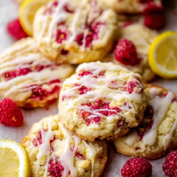 Lemon Raspberry Cookies