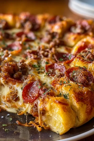 Italian Crescent Casserole