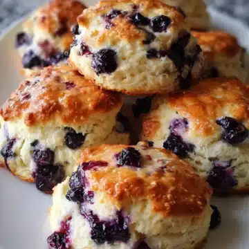 Sweet Blueberry Biscuits