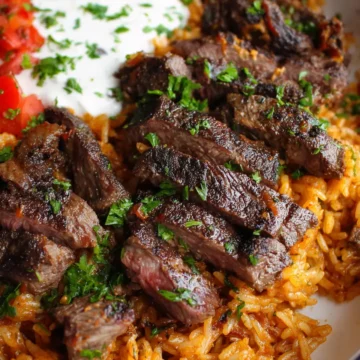 Steak & Queso Rice