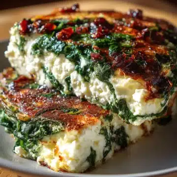 Spinach Cottage Cheese Flagels