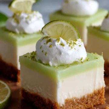 Key Lime Fluff Bars