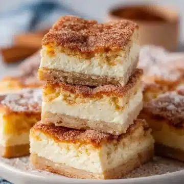 Churro Cheesecake Bars