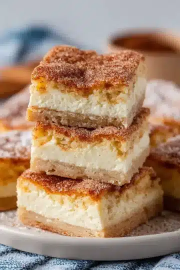 Churro Cheesecake Bars