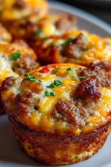 Savory Sausage Breakfast Muffins