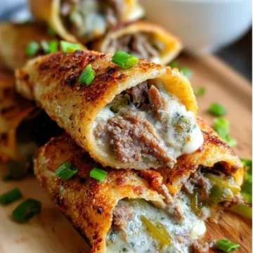 Keto Philly Cheesesteak Roll Ups