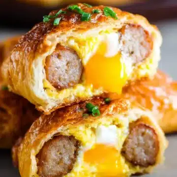 Sausage and Egg Breakfast Rolls