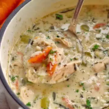 Creamy Chicken and Rice Soup
