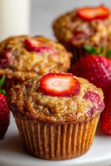 Strawberry Banana Muffins