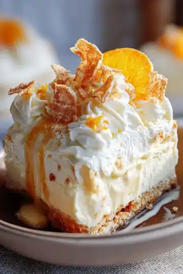 Orange Vanilla Angel Dessert