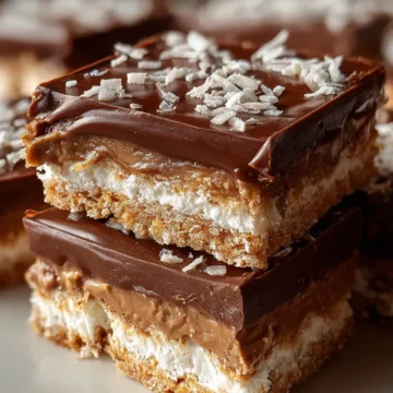 Creamy Chocolate Marie Biscuit Refrigerator Bars